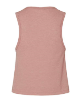 Next Level Women's Festival Crop Tank Close Up Detail