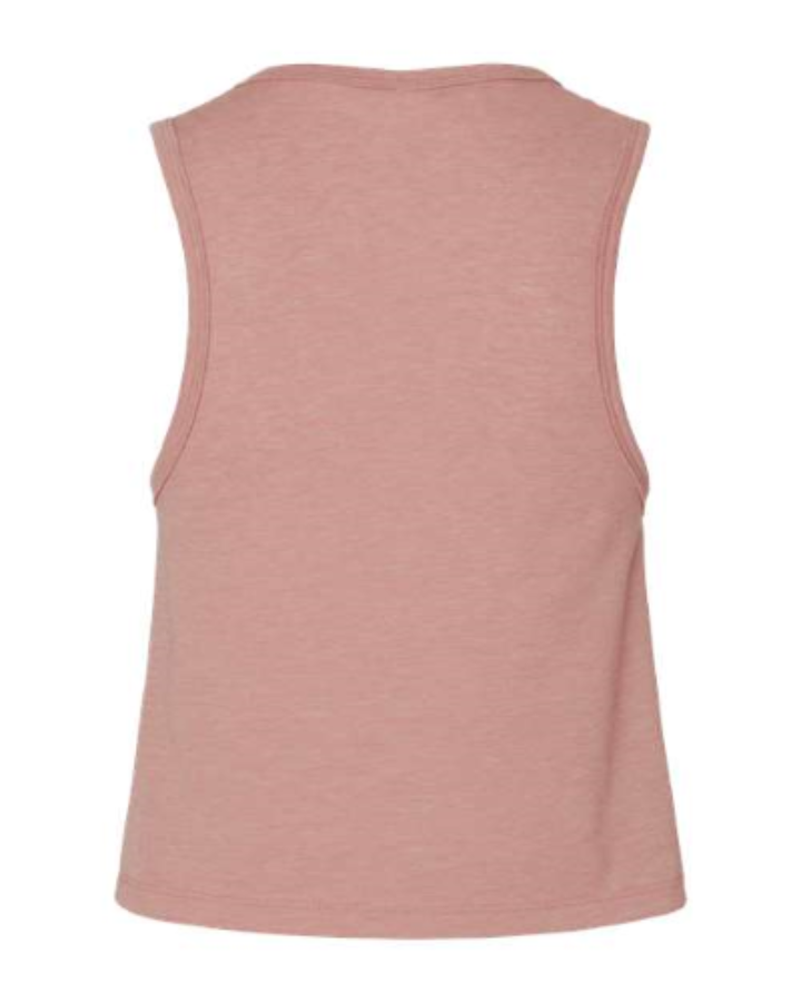 Next Level Women's Festival Crop Tank Close Up Detail