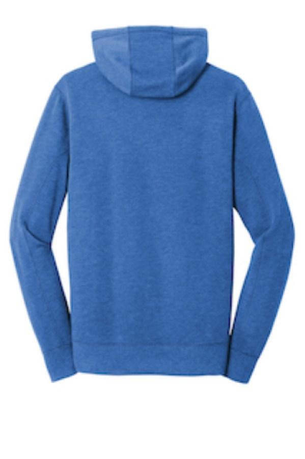 New Era Tri-Blend Fleece Pullover Hoodie Close Up Detail
