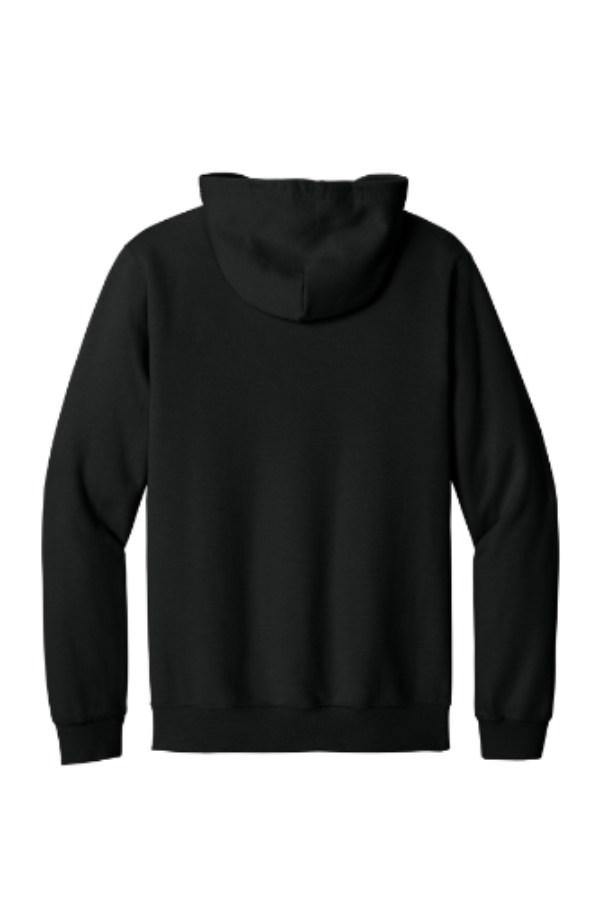 Gildan Softstyle Midweight Fleece Full-Zip Hooded Sweatshirt Close Up Detail