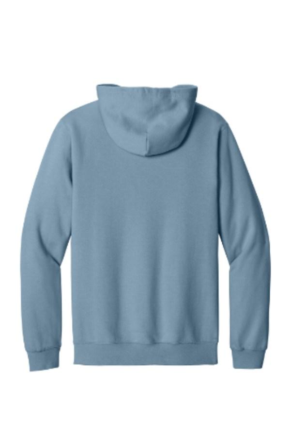 Gildan Softstyle Midweight Fleece Full-Zip Hooded Sweatshirt Perspective View