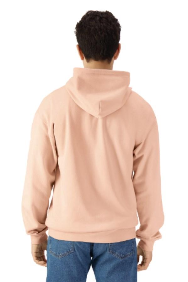 Gildan Softstyle Midweight Fleece Full-Zip Hooded Sweatshirt Perspective View
