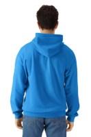 Gildan Softstyle Midweight Fleece Full-Zip Hooded Sweatshirt Feature Close-up