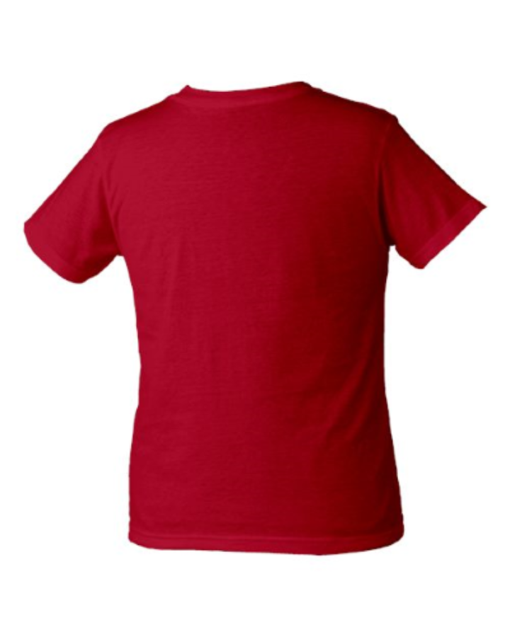 Tultex Youth Fine Jersey T-Shirt Close Up Detail
