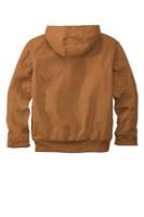 Carhartt Tall Washed Duck Active Jac Feature Close-up