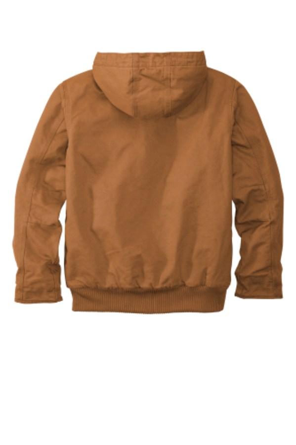 Carhartt Tall Washed Duck Active Jac Feature Close-up