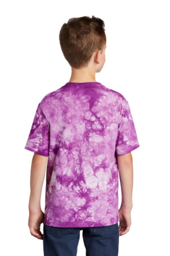 Port & Company Youth Crystal Tie-Dye Tee Alternate View