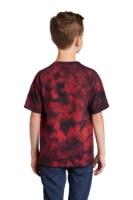 Port & Company Youth Crystal Tie-Dye Tee Perspective View