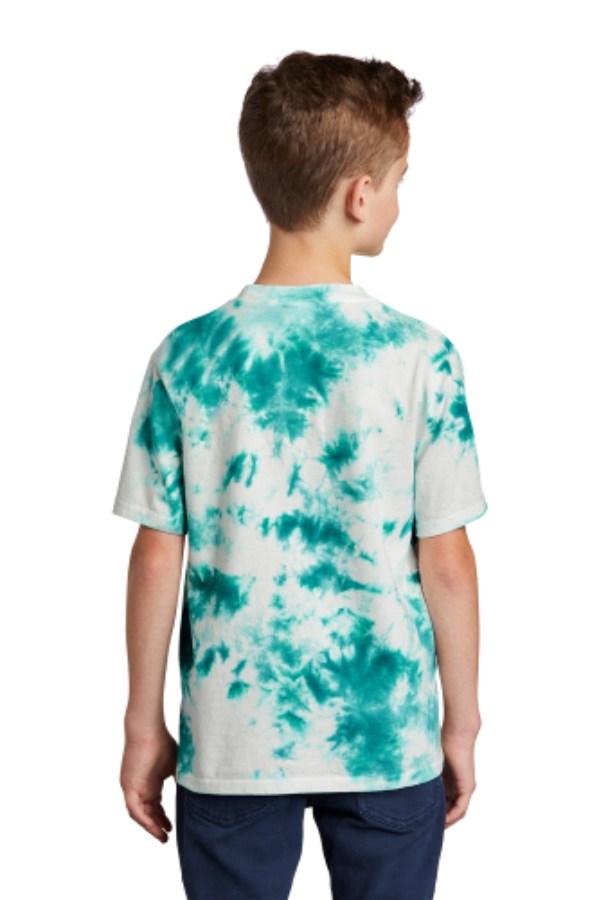 Port & Company Youth Crystal Tie-Dye Tee Additional Angle