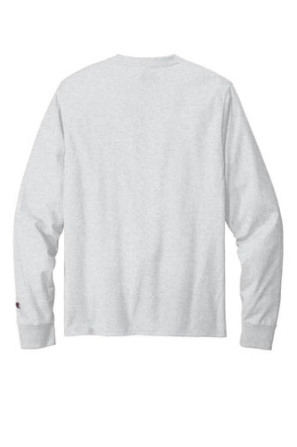 Champion Heritage Jersey Long Sleeve Tee Feature Close-up