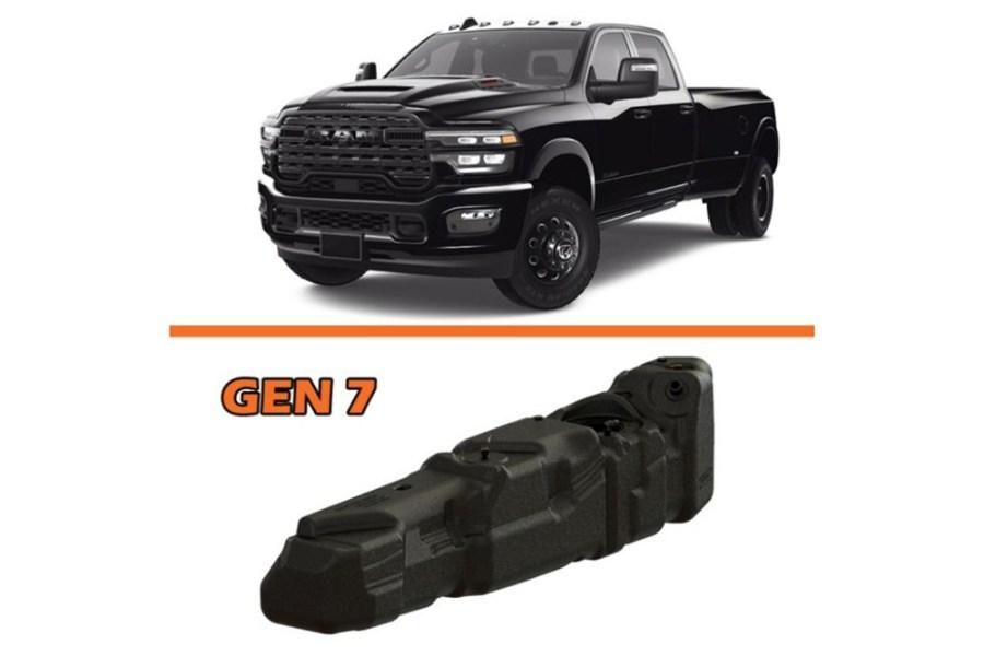 Picture of Titan Fuel Tanks 2025 Dodge RAM Crew Cab Long Bed Cummins Diesel XXL GEN 7 Fuel Tank