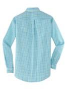 Port Authority Long Sleeve Gingham Easy Care Shirt Alternate View