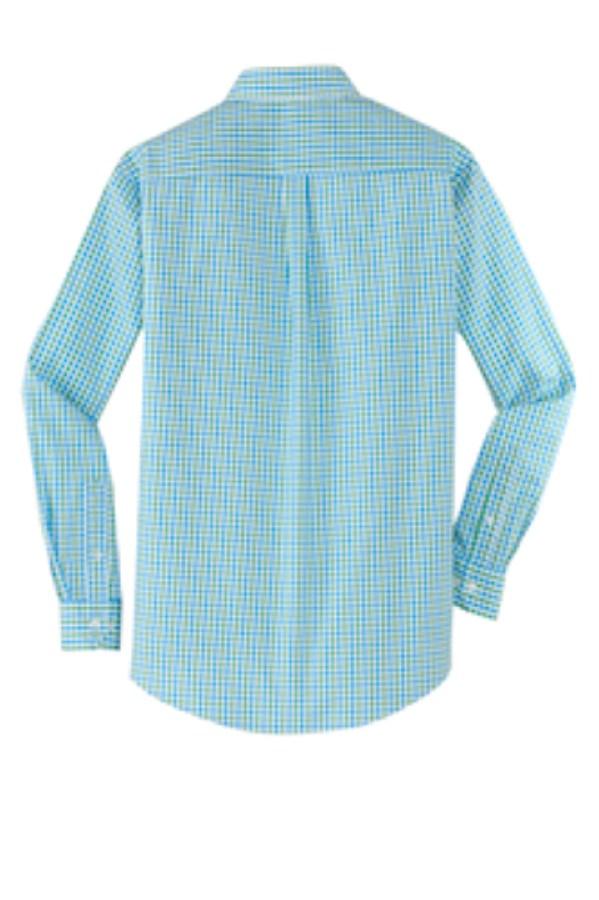 Port Authority Long Sleeve Gingham Easy Care Shirt Alternate View