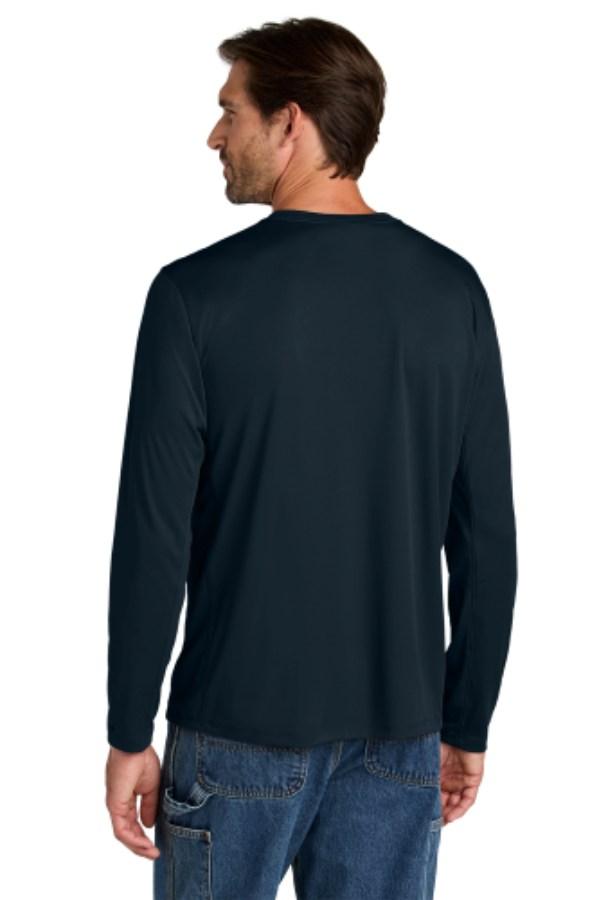 Carhartt Force Sun Defender Long Sleeve T-Shirt Close Up Detail