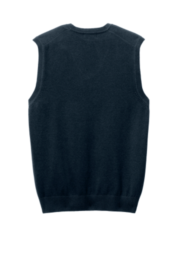 Port Authority Easy Care Sweater Vest Feature Close-up