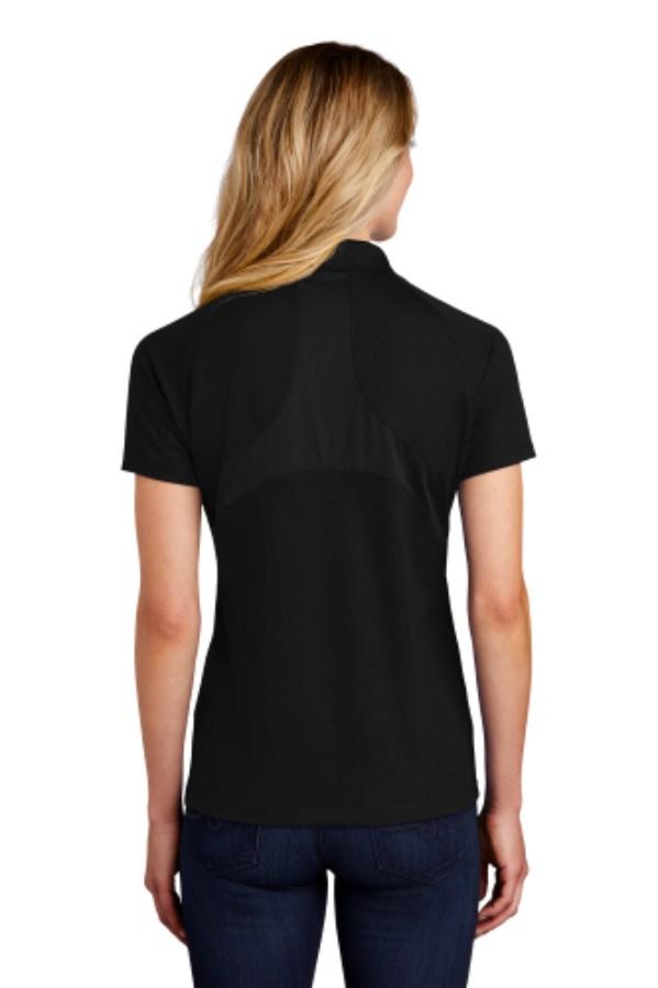 Sport-Tek Women's Dri-Mesh Pro Polo Close Up Detail