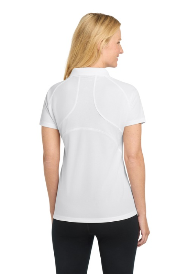 Sport-Tek Women's Dri-Mesh Pro Polo Feature Close-up