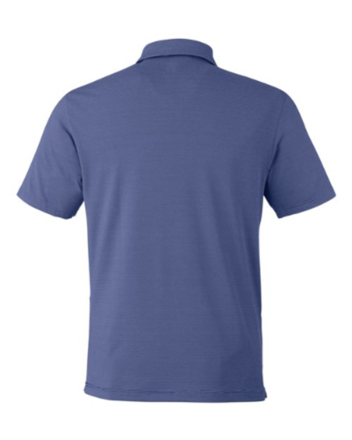 Under Armour Destin Drive Striped Performance Polo Close Up Detail