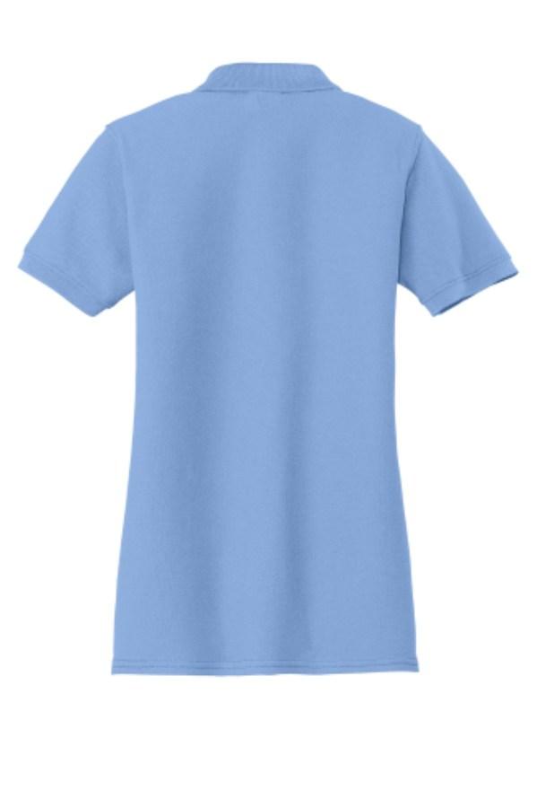 Port & Company Women's Core Blend Pique Polo Perspective View