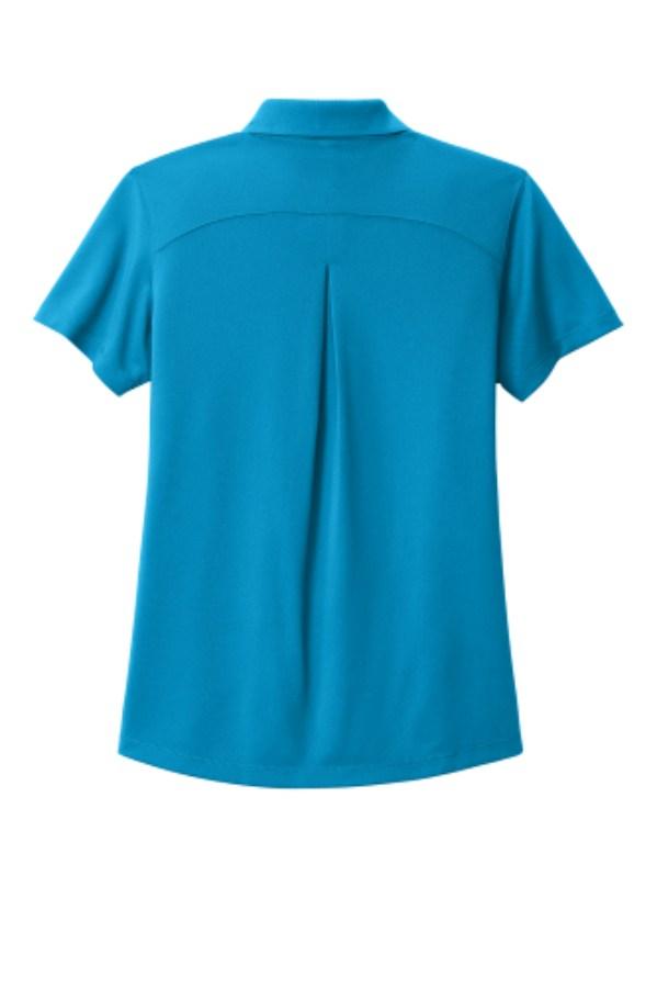 Port Authority Women's Wearever Performance Pique Polo Feature Close-up