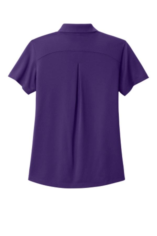 Port Authority Women's Wearever Performance Pique Polo Close Up Detail