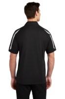 Sport-Tek Tricolor Shoulder Micropique Sport-Wick Polo Feature Close-up