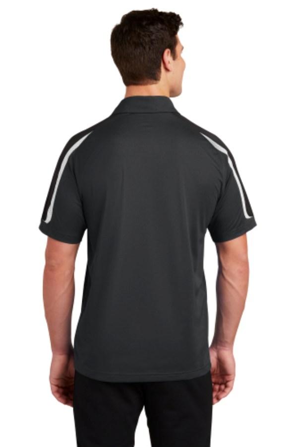 Sport-Tek Tricolor Shoulder Micropique Sport-Wick Polo Additional view