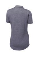 Sport-Tek Women's PosiCharge Tri-Blend Wicking Polo Close Up Detail