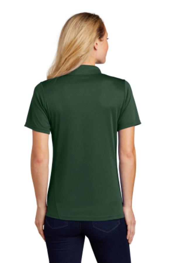 Sport-Tek Women's Dry Zone Raglan Accent Polo Feature Close-up