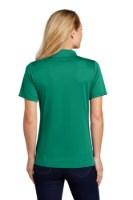 Sport-Tek Women's Dry Zone Raglan Accent Polo Close Up Detail