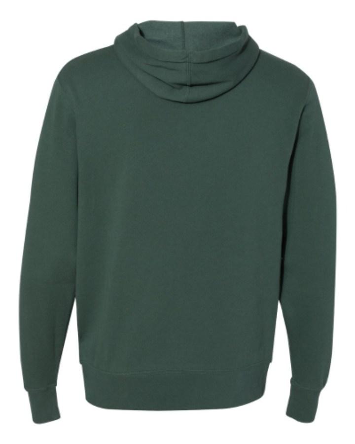 Independent Trading Co Lightweight Hooded Sweatshirt Feature Close-up