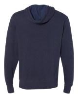 Independent Trading Co Lightweight Hooded Sweatshirt Close Up Detail