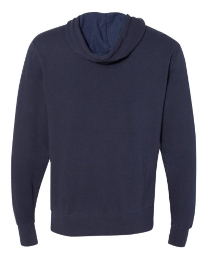 Independent Trading Co Lightweight Hooded Sweatshirt Close Up Detail