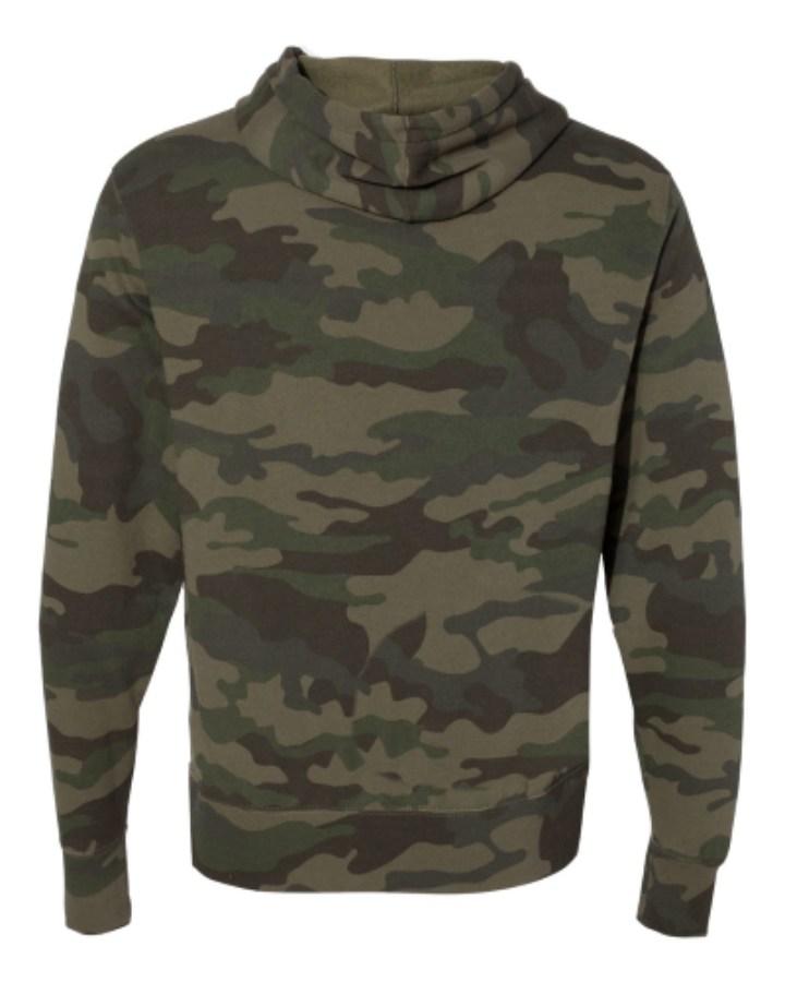 Independent Trading Co Lightweight Hooded Sweatshirt Alternate View