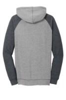 District Women's Lightweight Fleece Raglan Hoodie Perspective View