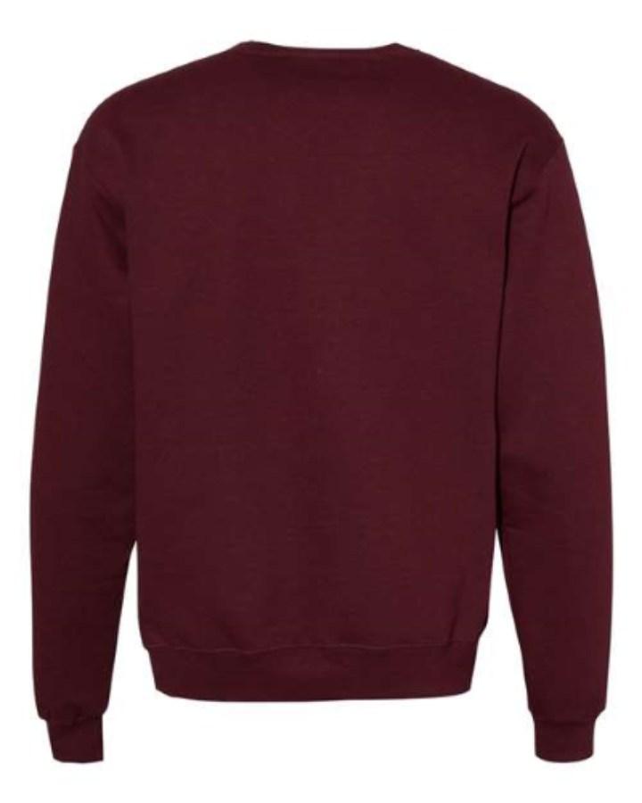 Champion Powerblend Crewneck Sweatshirt Close Up Detail