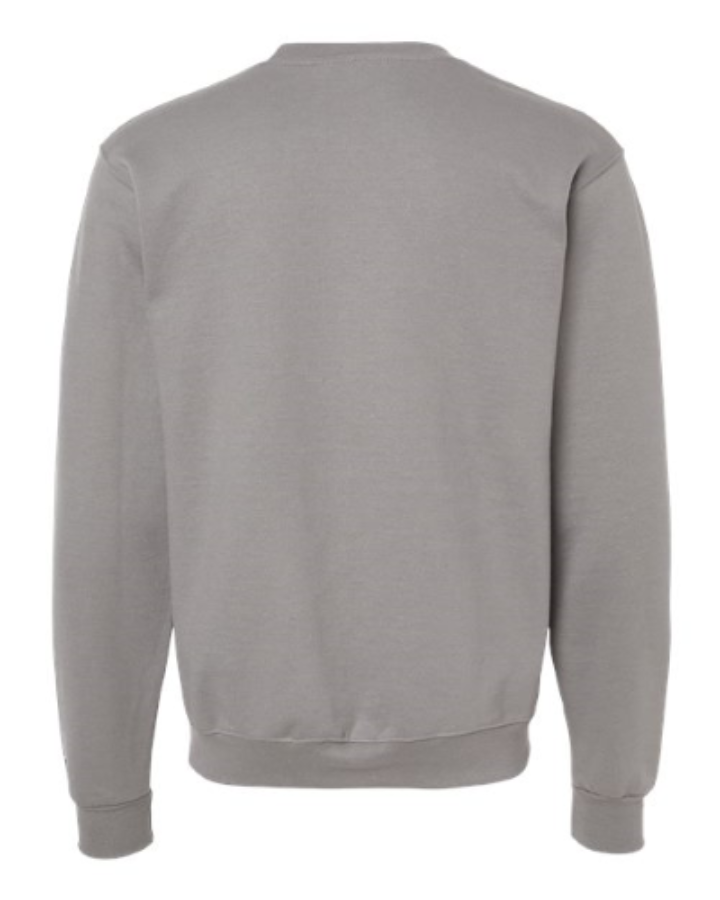 Champion Powerblend Crewneck Sweatshirt Close Up Detail