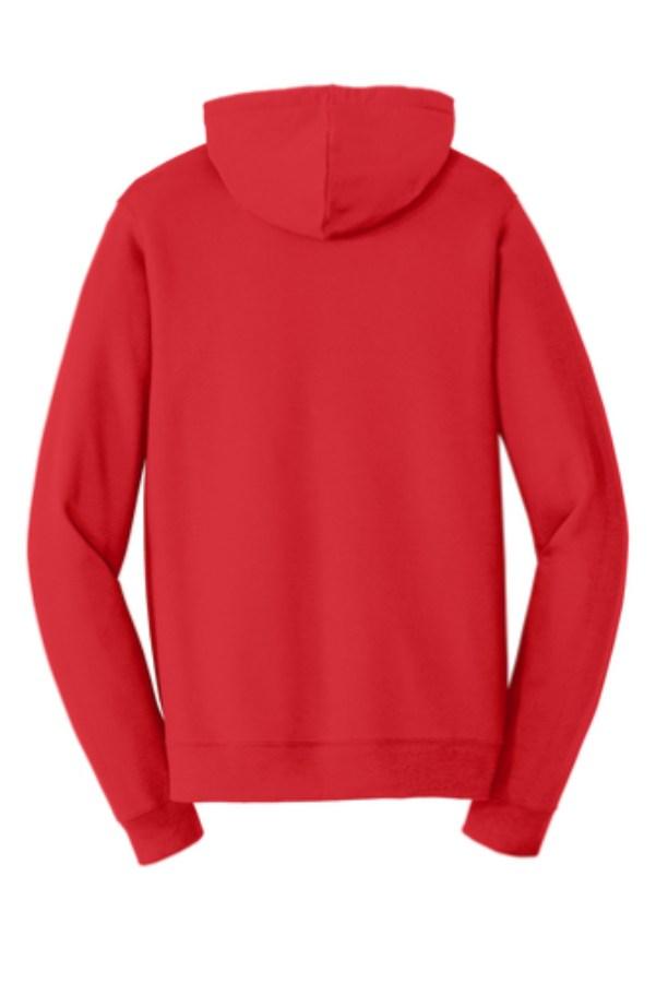 Port & Company Fleece Full-Zip Hooded Sweatshirt Perspective View
