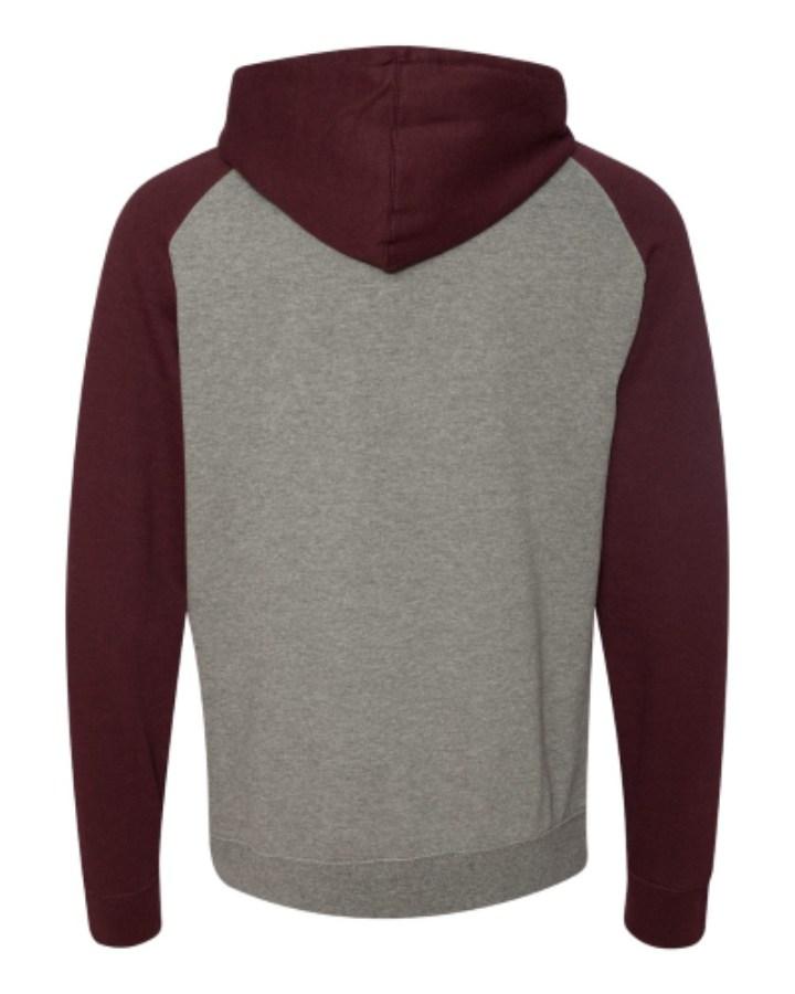 Picture of Independent Trading Co. Raglan Hooded Sweatshirt