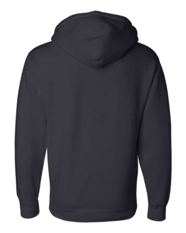Independent Trading Co Heavyweight Hooded Sweatshirt Close Up Detail