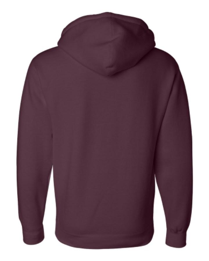 Independent Trading Co Heavyweight Hooded Sweatshirt Feature Close-up