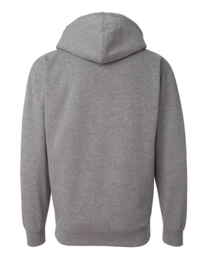 Independent Trading Co Heavyweight Hooded Sweatshirt Close Up Detail