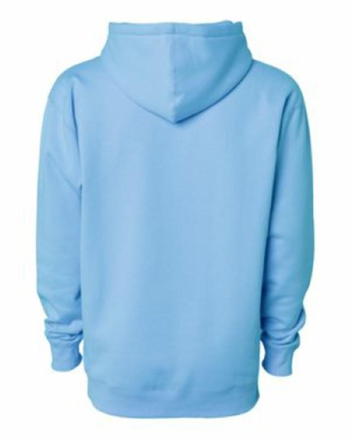 Independent Trading Co Heavyweight Hooded Sweatshirt Feature Close-up