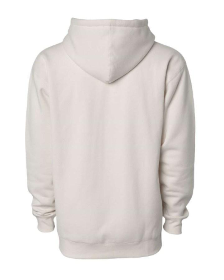 Independent Trading Co Heavyweight Hooded Sweatshirt Close Up Detail