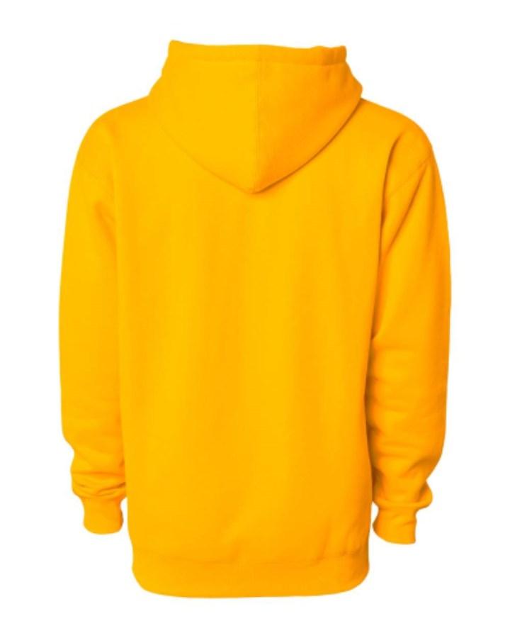 Independent Trading Co Heavyweight Hooded Sweatshirt Feature Close-up