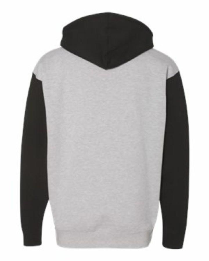 Independent Trading Co Heavyweight Hooded Sweatshirt Close Up Detail