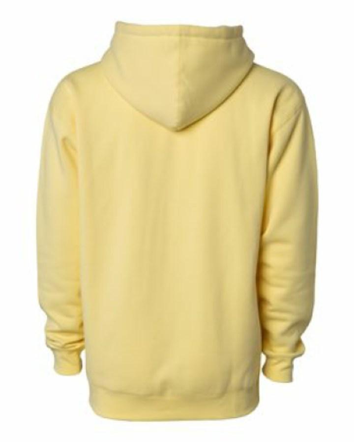 Independent Trading Co Heavyweight Hooded Sweatshirt Perspective View