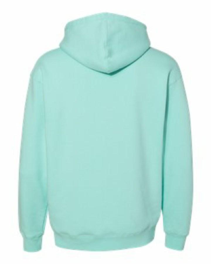 Independent Trading Co Heavyweight Hooded Sweatshirt Feature Close-up