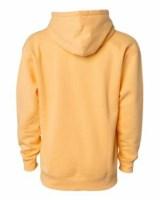 Independent Trading Co Heavyweight Hooded Sweatshirt Close Up Detail