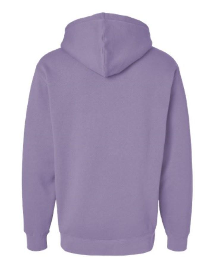 Independent Trading Co Heavyweight Hooded Sweatshirt Feature Close-up